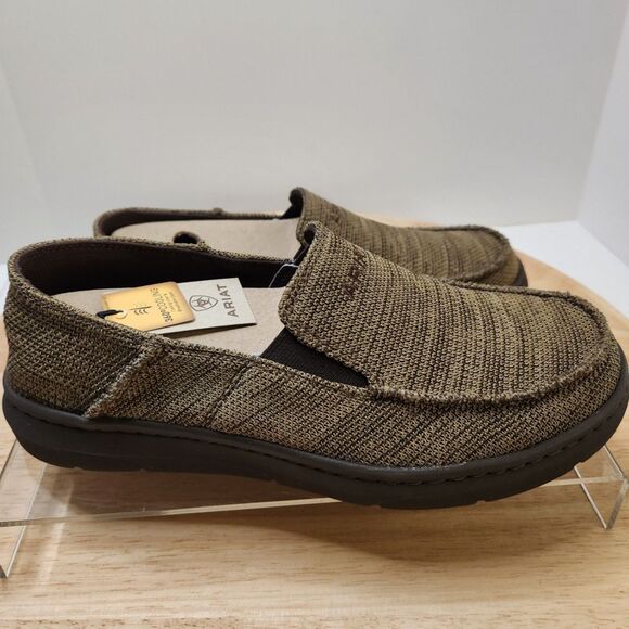 Ariat Hilo 360 Men’s Slip‑On Shoes – Size 9.5M – Brown - Picture 1 of 9